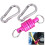 Σετ κρεμάστρας βαριάς τσάντας Carabiner, κρεμάστρα σάκου μποξ με ελατήριο και 4