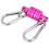 Σετ κρεμάστρας βαριάς τσάντας Carabiner, κρεμάστρα σάκου μποξ με ελατήριο και 2
