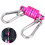 Σετ κρεμάστρας βαριάς τσάντας Carabiner, κρεμάστρα σάκου μποξ με ελατήριο και 5