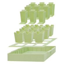 Plant Starter Trays Mini Greenhouse Germination Kit Reusable Transplanting Tool For Propagation Indoor Vegetable Patch