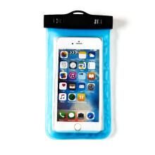 Funda impermeable con cámara de aire preinflada, diseñada para dispositivos de hasta 5,9 pulgadas. Fotografía nítida que garantiza imágenes