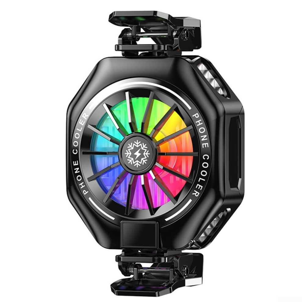 Smartphone And Tablet Cooling Fan Compatible With Smartphones And Tablets Rgb Lights Enhanced Performance During Use 9323874484297