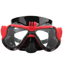 Professionelles Schnorchelset: Trockenschnorchel, beschlagfreie Tauchmaske mit flexiblem Atemschlauch, Linsen aus gehärtetem Glas und geringem