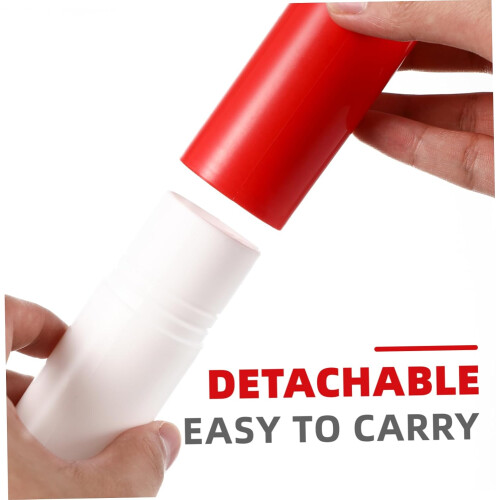Street isolation stack Waterfillable warning stack made of flexible movable cone with adjustable height for traffic. 2