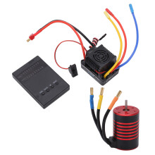 Combo motore brushless ad alte prestazioni e ESC, impermeabile, compatibile con sensori CNC, dissipatore di calore, bilanciamento di precisione del