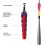 Ice Cream Protective Baseball Bat Handle Cover, Soft Cushioned Grip Sleeve 3