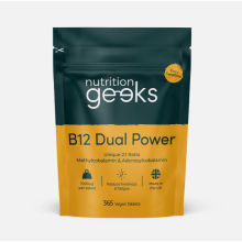 Vitamin B12 Tablets High Strength - 365 Tablets - 1000mcg Dual Power Vit B12