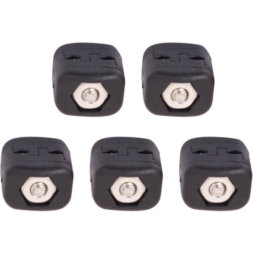 5pcs Compound Bows Drop Rest Clamp Buckle Plastic Cable Cable Fastening Bearing Bowstring Adjustment Knob Easy To Operate 1