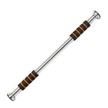 Pullup bars for home, no screws, 440 lbs, ergonomic, adjustable width, red and black