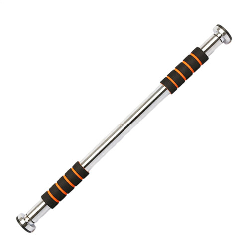 Pullup bars for home, no screws, 440 lbs, ergonomic, adjustable width, red and black