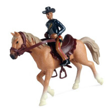 Cowboy-Pferd-Spielzeug, hochrealistische Details
