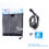 Μάσκα αναπνευστήρα Premium Full Face, Σύστημα αναπνοής Dry Top, Πτυσσόμενη, Πανοραμικός 3