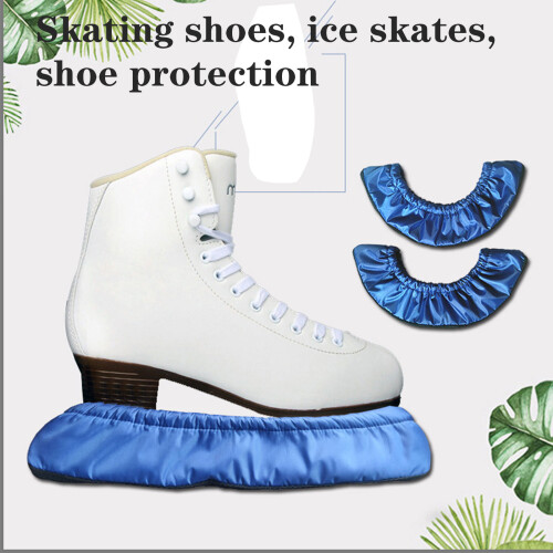 Rustproof Ice Skate Protectors Covers For-Black 34x7CM 1