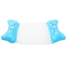 Hamaca flotante para piscina, tumbona inflable para adultos, hamaca con diseño ergonómico y seguro y concepto de relajación Cool World para nadar.