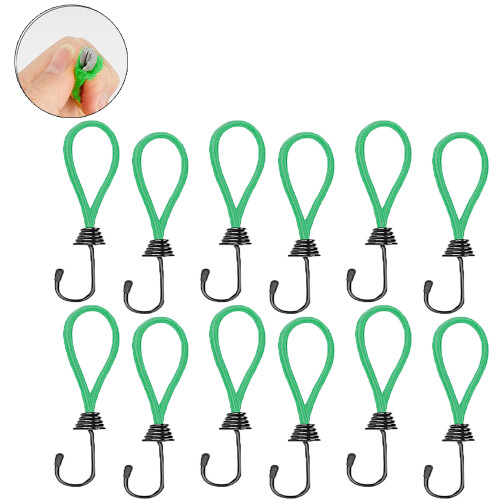 Cordes élastiques d'extérieur résistantes, de qualité marine, en polyester Dacron 1