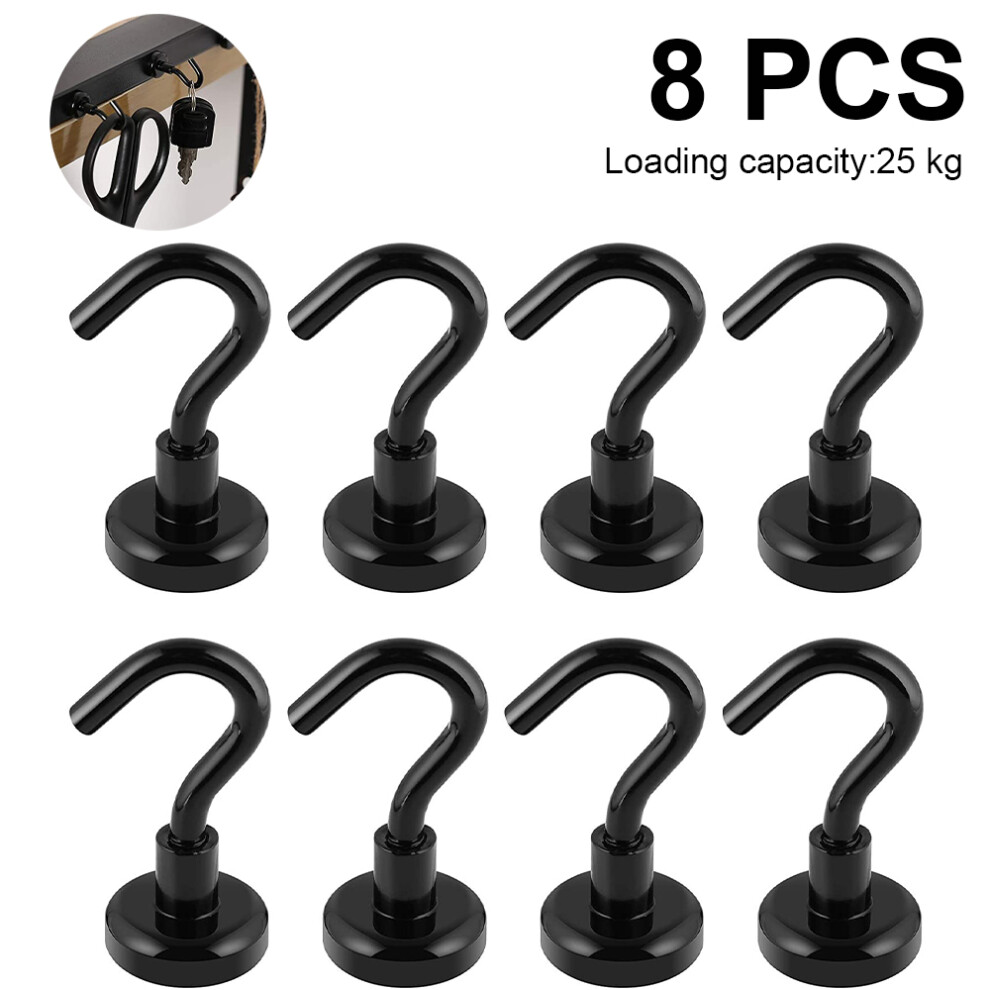 Corrosion Resistant Magnetic Hooks, Industrial Grade With Easy Removal For Various Applications 9416038054310