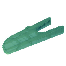 Effective shoe horn, cartoon character, boot jack, practical boot remover, puller for drivers and outdoor enthusiasts, green.