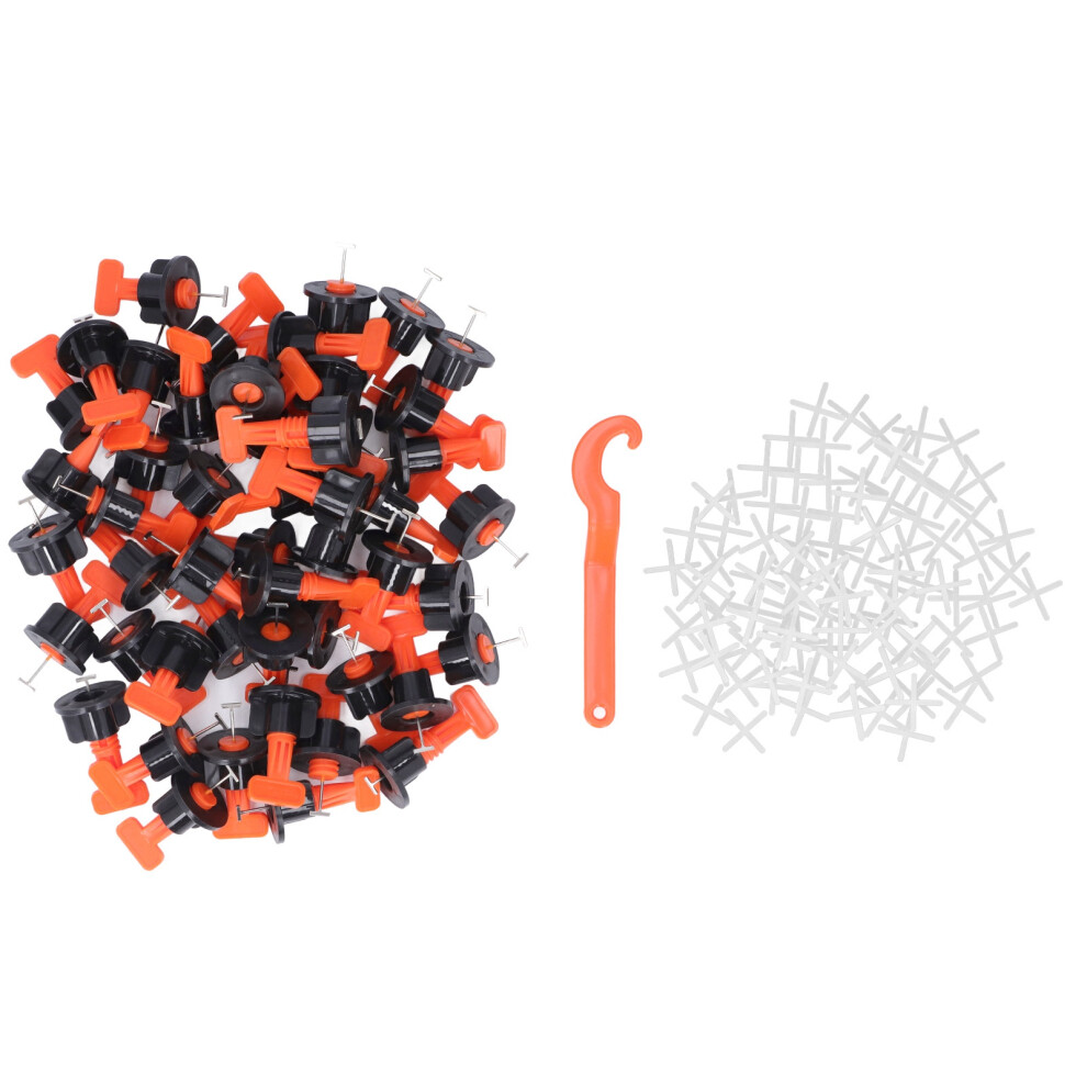Adjustable Tile Spacers Tile Leveling System Kit Reusable Tile Leveler Spacers Manganese Steel T-Pins Professional Tile Installation Tools Ensuring Ti 9554910118368