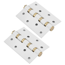 Bisagras para puertas interiores, bisagras de acero inoxidable de alta resistencia para un funcionamiento suave y silencioso, diseño de esquinas