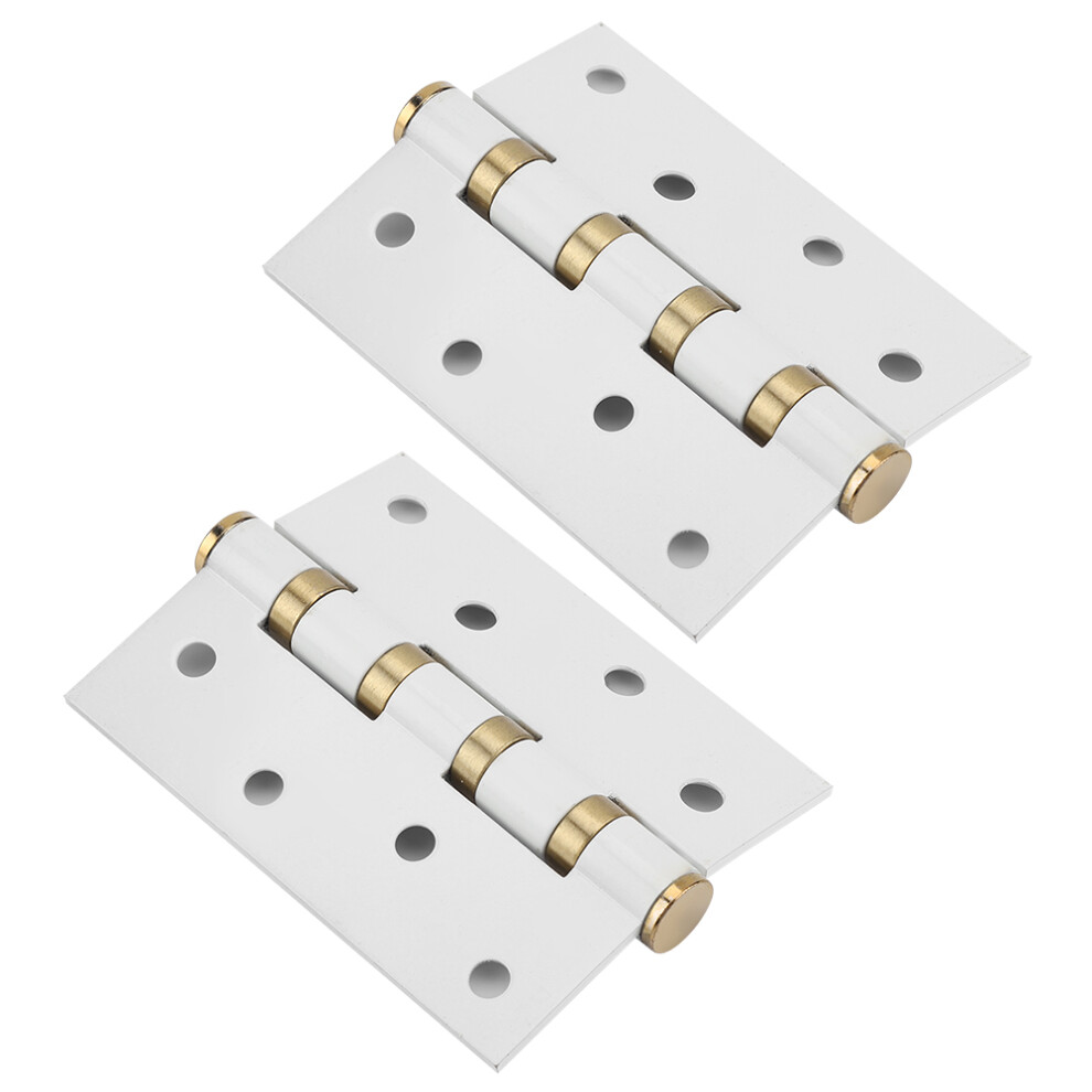 Interior Door Hinges, Heavy-Duty Stainless Steel Hinges For Smooth Mute Operation, Square Corner Design, Ball Bearing Hinges, Strong And Durable, 4In 9554910116029