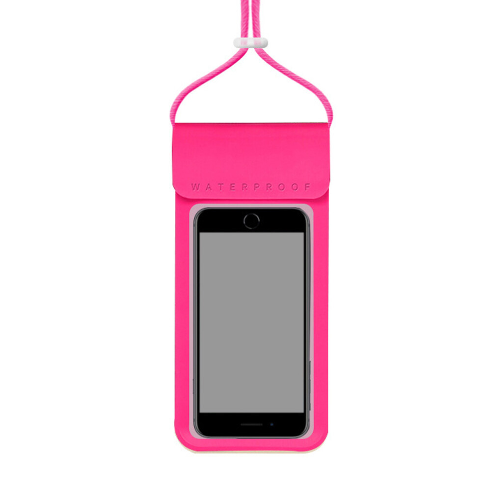 Floating Design Mobile Phone Case Pouch, Clear Touch Screen Underwater Protective Bag With Ultra Touch Sensitive Rear Window For Photography, Outdoor 9088816606501