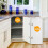 Concealed Hinge For Corner Kitchen Cabinet, 135 Degree Opening Optimized For Diy Replacement And Adjustable Installation 2