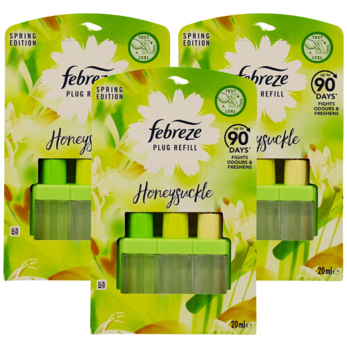 Febreze 3 x 20ml Febreze 3Volution Plug in refill - Honeysuckle
