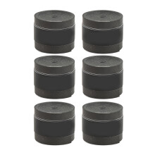 6Pcs Tennis Schläger Griff Band PU Matt Anti Skid