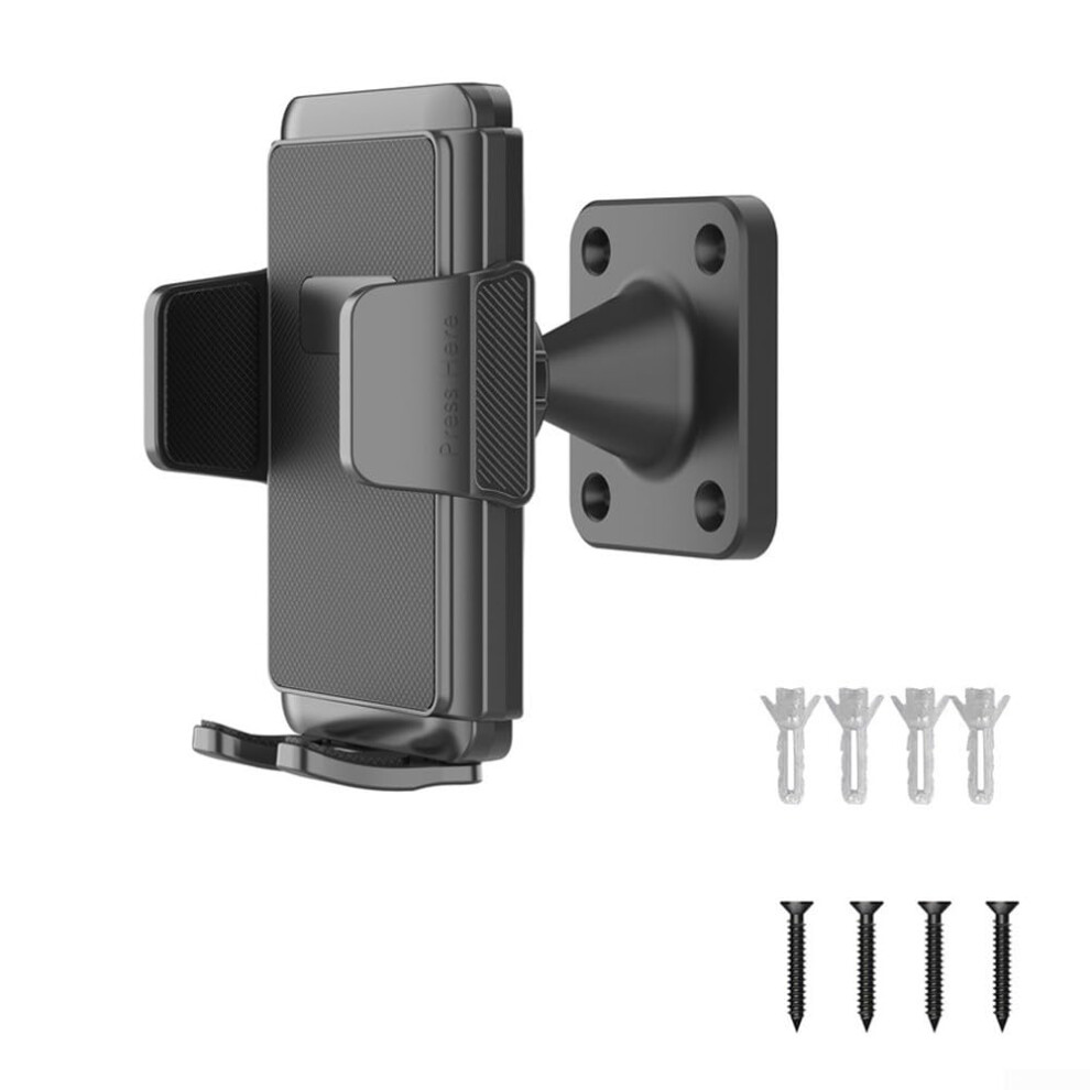 Wall Mount Holder For Smartphones 360 Degree Rotation Universal Smartphone Compatibility Office Use 9001264281427