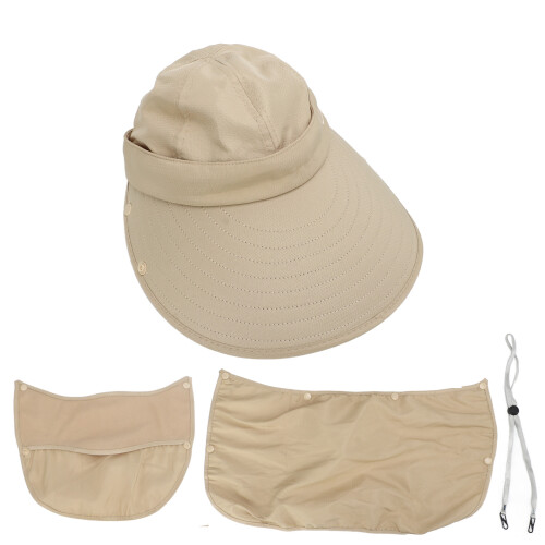 Outdoor-Radsport-Sonnenhut mit großem Rand,