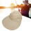Outdoor-Radsport-Sonnenhut mit großem Rand, 12