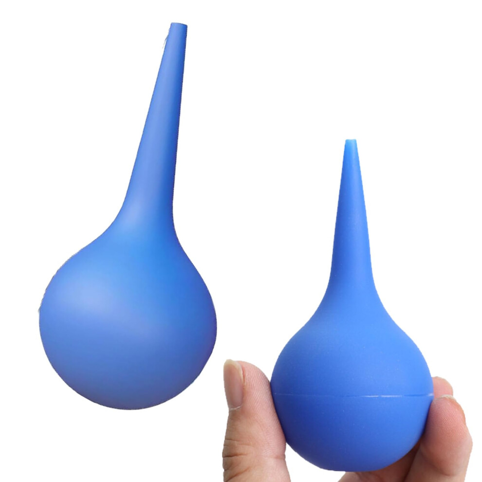 Rubber Suction Ear Syringe Bulb 2Pack 30ml Reusable Ear Cleaning Tool Safe Gentle Ear Wax Removal For Ear Nasal Care