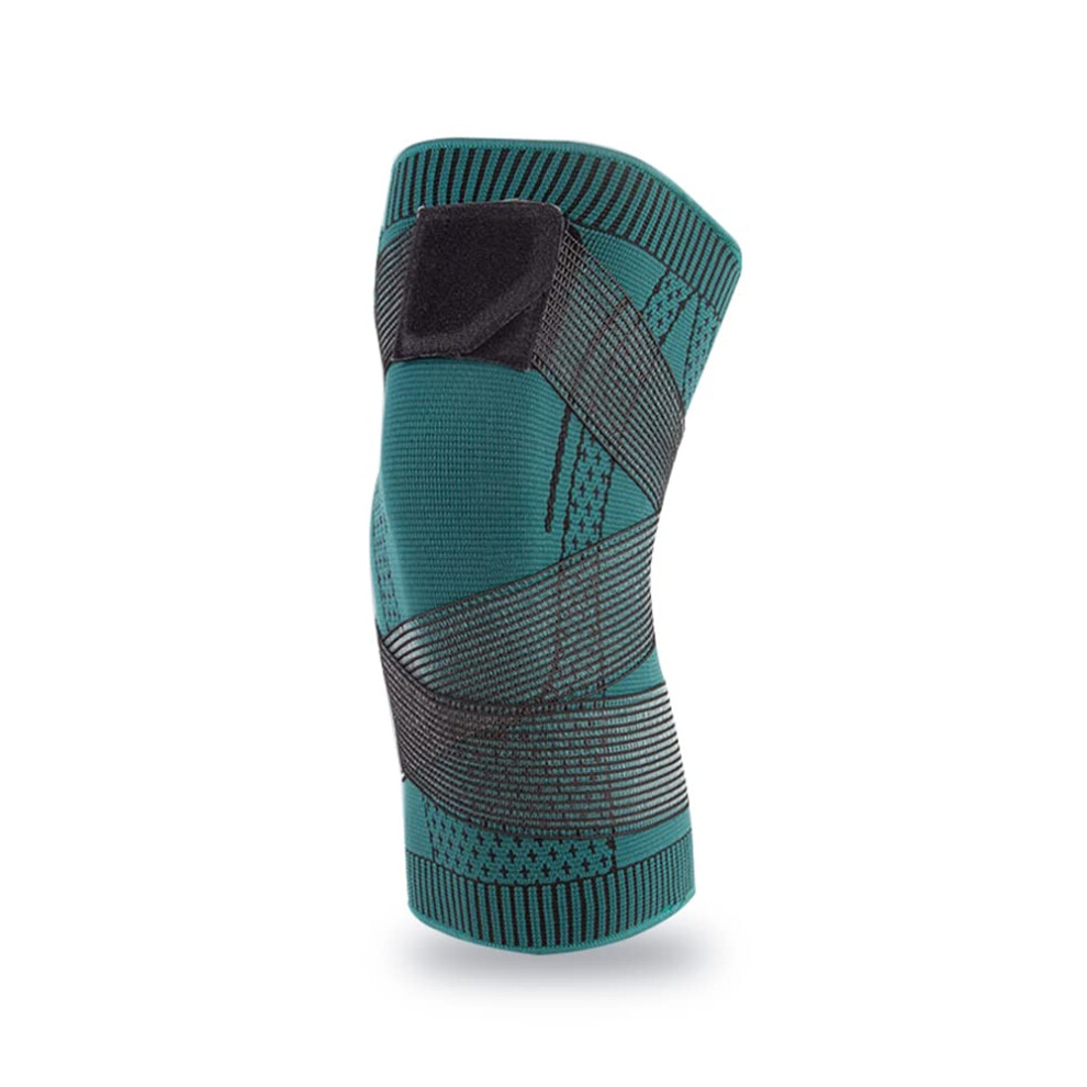 1StãCke Sports Knee Pads For Men And Women, Elastic Knee Support, Fitness Gear, Basketball Volleyball Brace Protector Bandage, Green, Xl 9119770121189