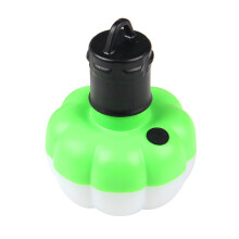 Lanterne de camping écoénergétique, lampe en forme de citrouille sûre et fiable, lampe portable en ABS avec crochet pour tente, veilleuse