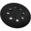 Professional Sanding Pad for Engineering Plastics, Soft Rubber Back for Reduced Vibration, Velcro Back Orbital Sander Pad for Effective Dust Control, 4