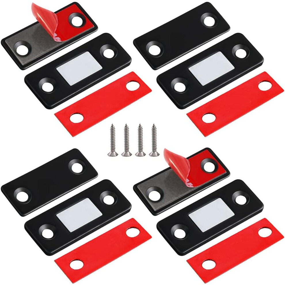 Versatile Application Cabinet Magnetic Catch, Concealed Magnetic Door Closure For Easy Installation (4 Pack) 9554910107515