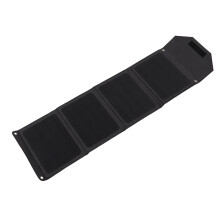 Faltbares Solarpanel, 24 W Ausgangsleistung, wasserdichte Oberfläche aus Oxford-Gewebe, monokristallines Silizium für hohe Umwandlungseffizienz,