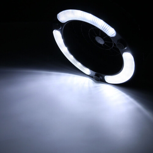 Ανεμιστήρας LED USB για σκηνή κάμπινγκ, πολυλειτουργικός ανεμιστήρας LED και φως, 2