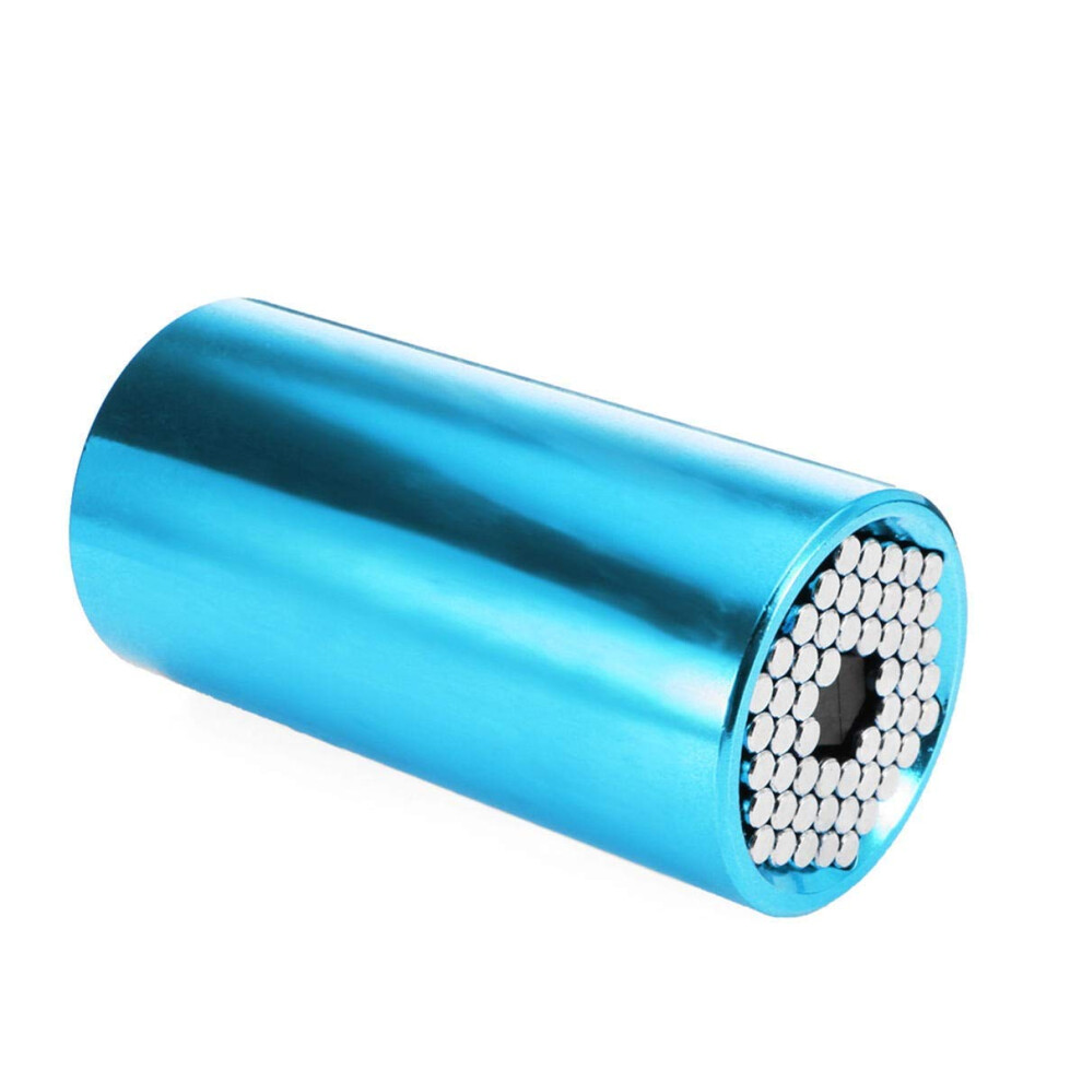 Drill Accessories 1132Mm Multifunctional Ratchet Socket Grip Clamp Range Socket Wrench Blue 9339159706640