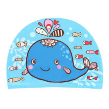 Badekappe für Kinder, Badekappe aus Polyester mit Cartoon-Muster, farbenfrohes und einzigartiges Design, einfach zu verwenden für Pool- und