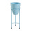 Porte-plantes - HELLOSHOP26 - 03_0010356 - Métal - Bleu clair - 41 x 16 cm 1