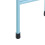 Porte-plantes - HELLOSHOP26 - 03_0010356 - Métal - Bleu clair - 41 x 16 cm 4