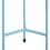 Porte-plantes - HELLOSHOP26 - 03_0010356 - Métal - Bleu clair - 41 x 16 cm 3