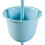 Porte-plantes - HELLOSHOP26 - Support 77 x 26 cm - 2 cache-pots - Métal - Bleu clair 3