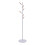 Cabide - HELLOSHOP26 - Design moderno - Aço branco - 6 ganchos - 172 cm de altura 1