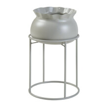 Porte-plantes - HELLOSHOP26 - Modèle intemporel - Métal - Beige - 38 x 24 cm