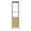 Móvel coluna de banheiro bambu ratan 172 x 40 x 35 cm MDF 2