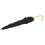 2 Pcs Miniatur Regenschirm Schwarz Tuch DIY Puppe 3