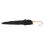 2 Pcs Miniatur Regenschirm Schwarz Tuch DIY Puppe 2
