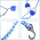 Floating Pool Lane Rope  Performance with Secure Hooks, UVResistant Cover 4
